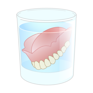 宇治市　歯医者　denture cleaning3　なかむら歯科医院