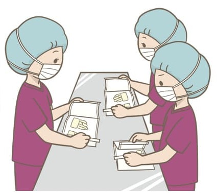 真空状態の中では微生物は生きていけません。