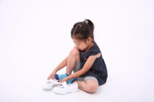 宇治市　歯医者　child shoes　なかむら歯科医院